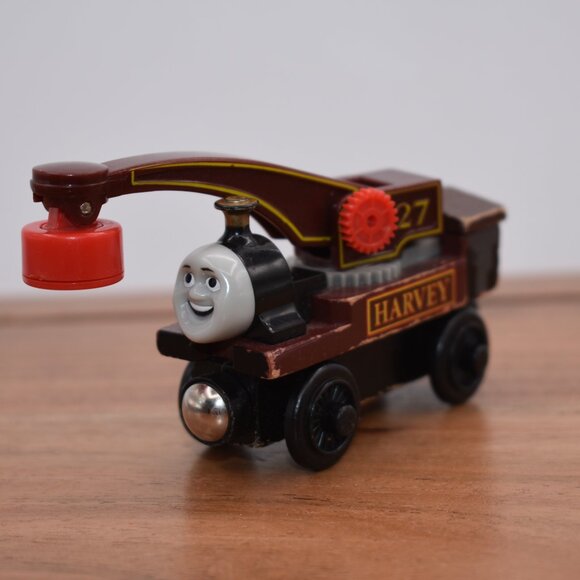 2003 Harvey Crane Thomas the Train Tank Engine Wooden Railway Friends Vi… - Picture 3 of 6
